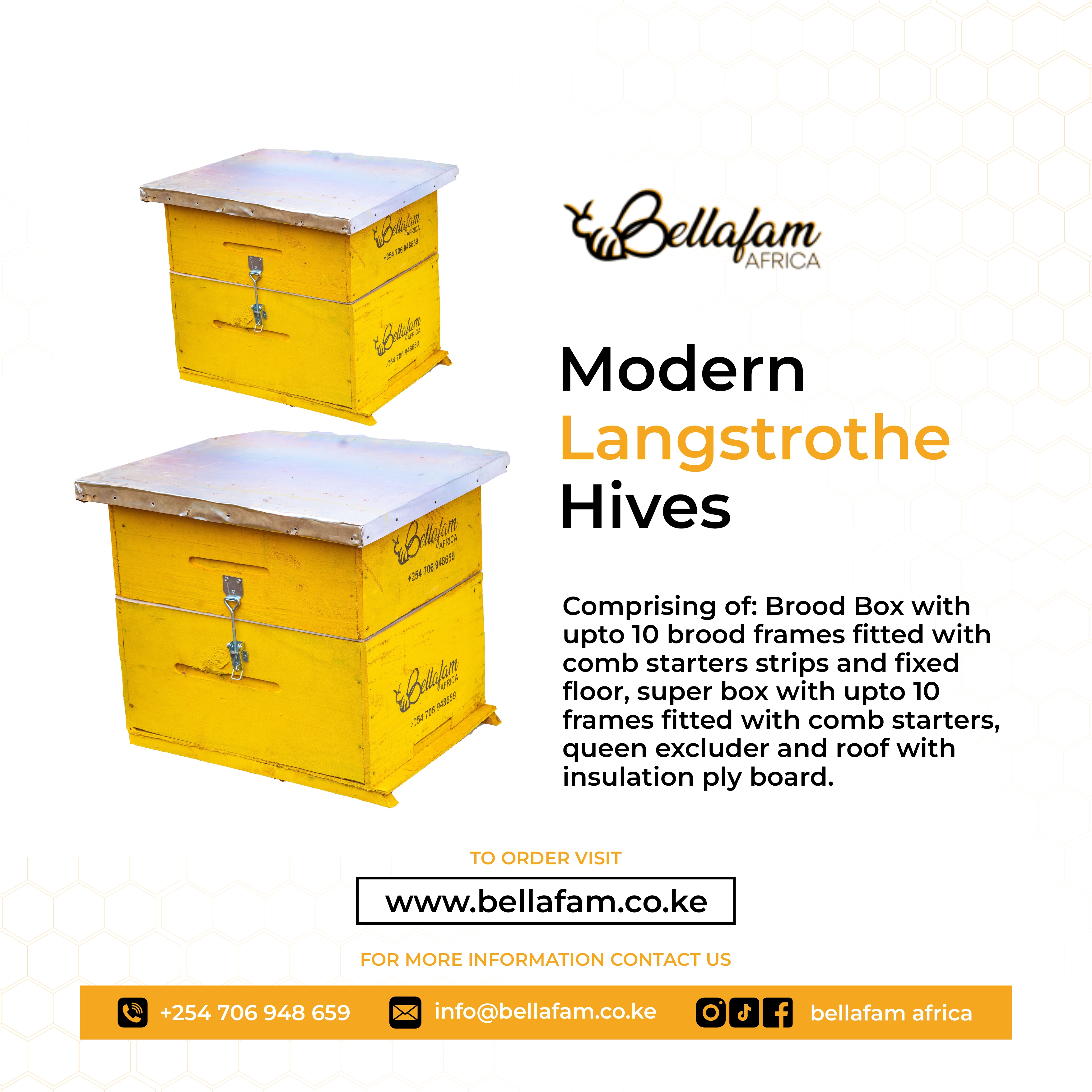 Modern Langstroth Hives