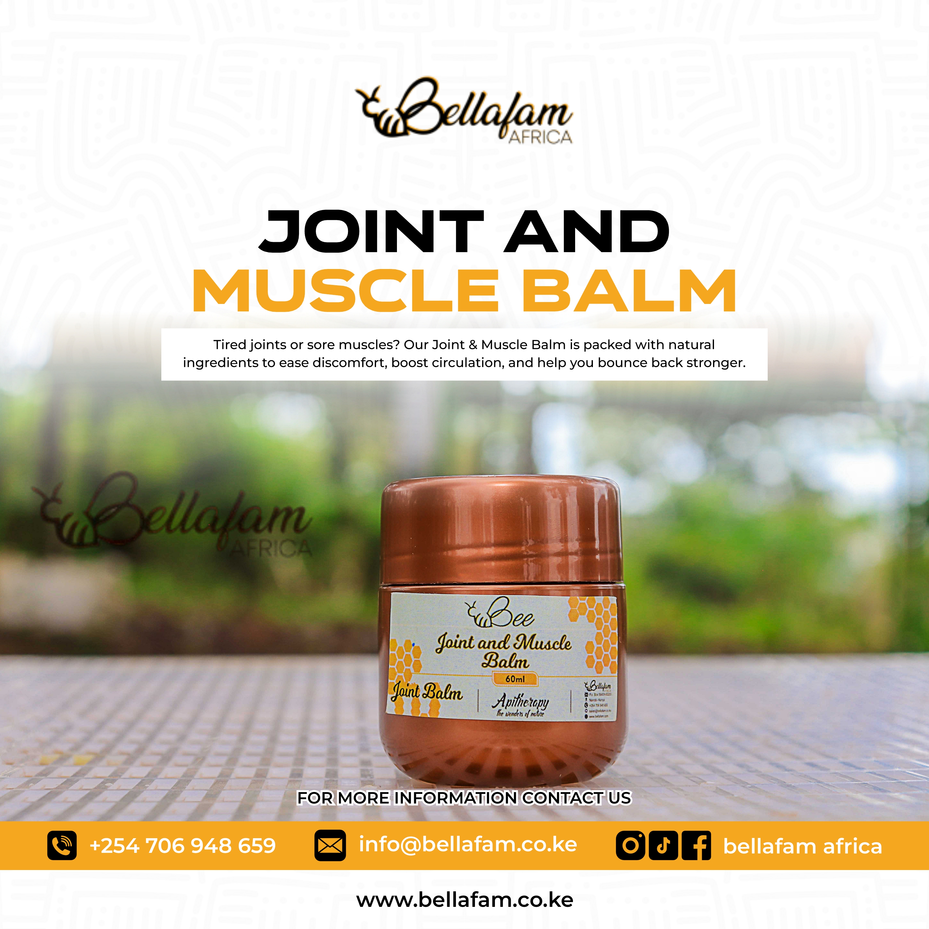 Bellafam Muscle Balm